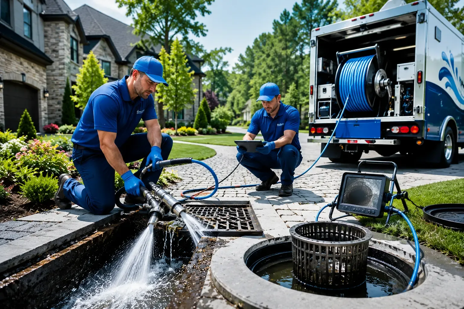 Local outdoor drain cleaning professionals in Marietta, PA